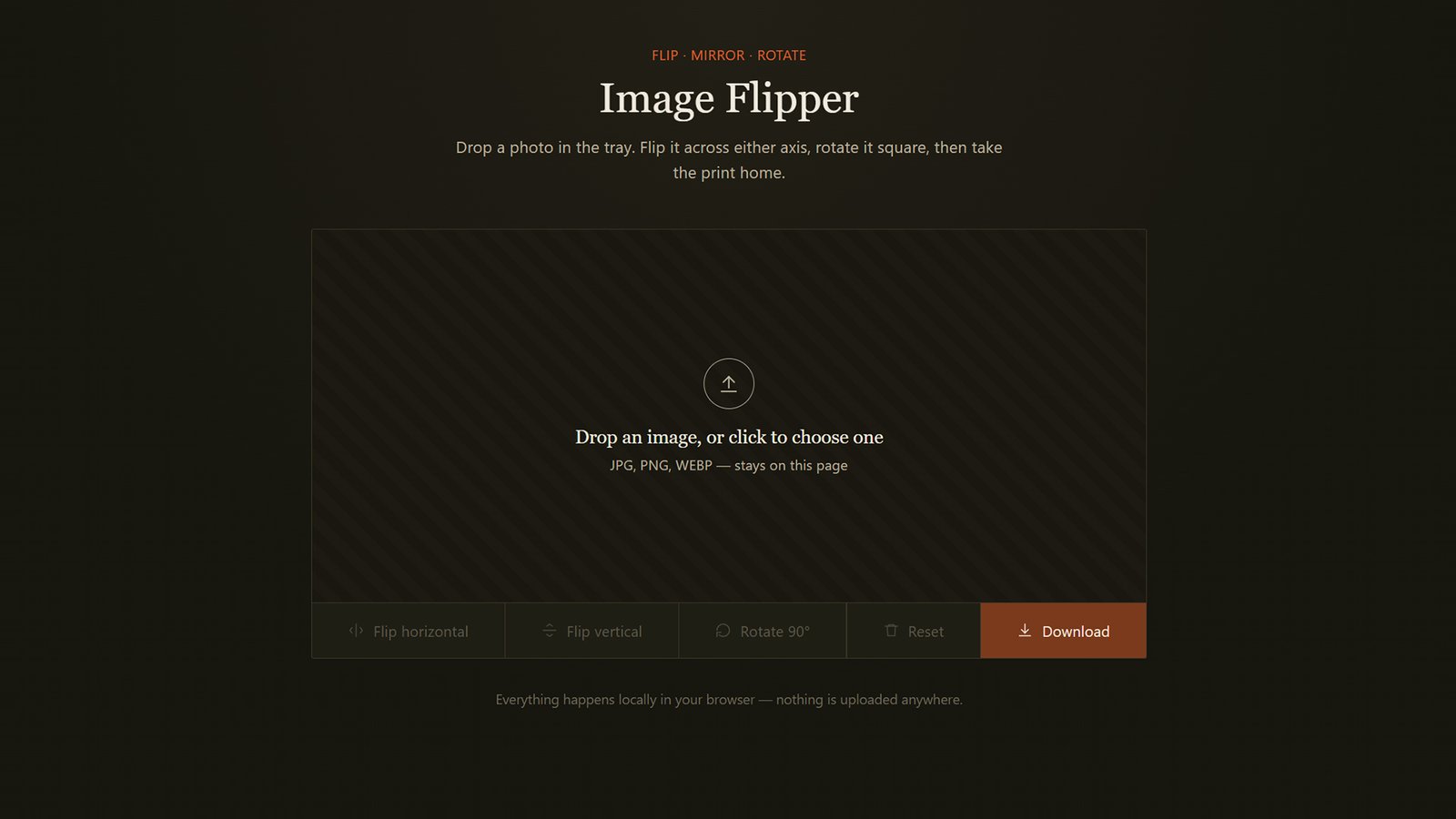 Image Flipper – Flip, Mirror & Rotate Photos Online Free