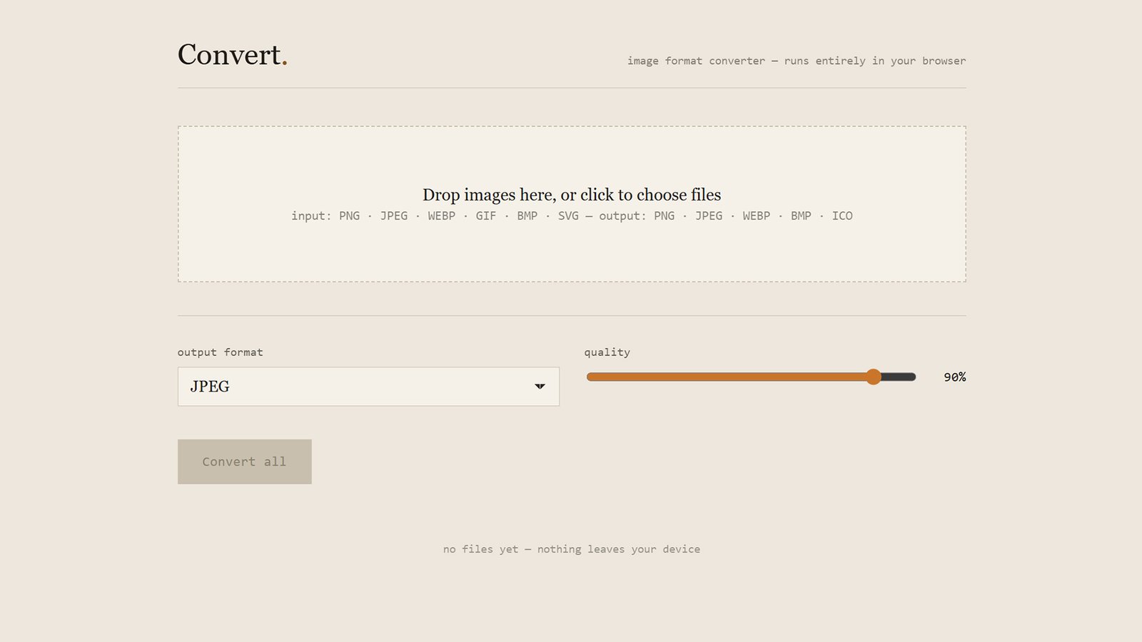 Free Online Image Format Converter – PNG, JPG, WEBP, ICO